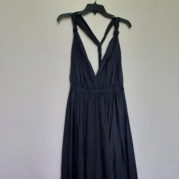 Zara Long Nylon Soft Dress Sz-XL - Picture 9 of 12